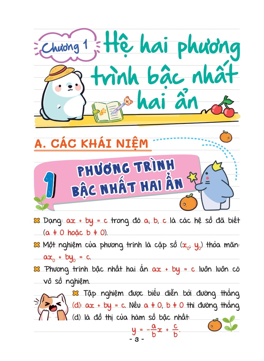 Mini Note - Siêu Gọn, Siêu Nhớ Toán 9 - Ảnh 11