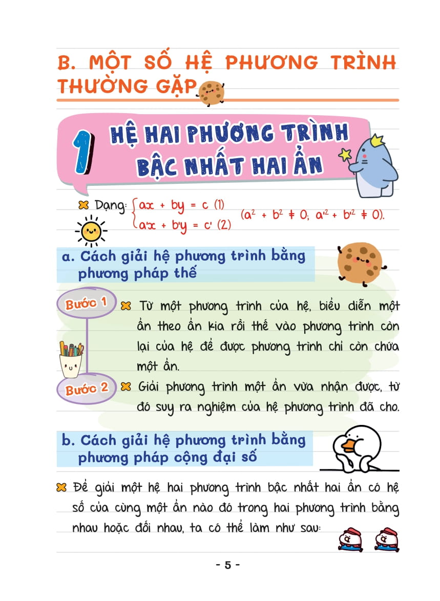 Mini Note - Siêu Gọn, Siêu Nhớ Toán 9 - Ảnh 13
