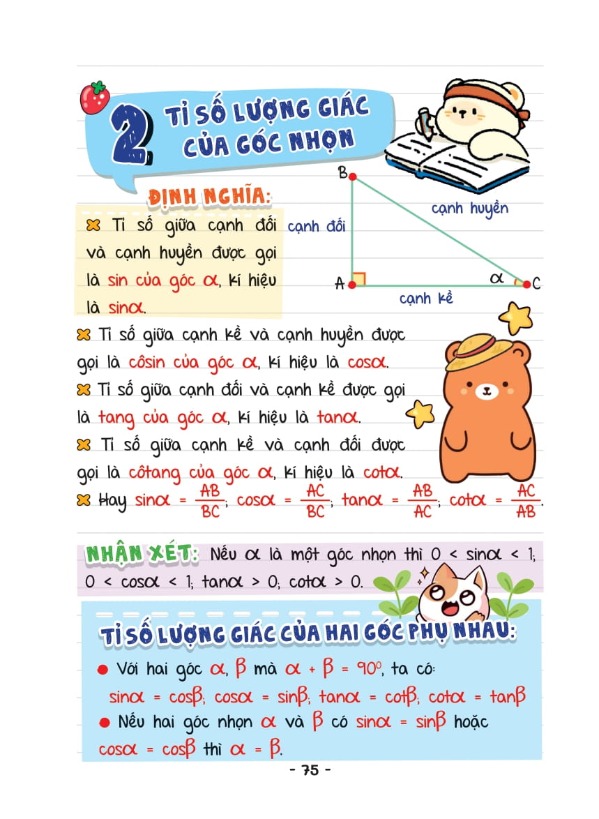 Mini Note - Siêu Gọn, Siêu Nhớ Toán 9 - Ảnh 17