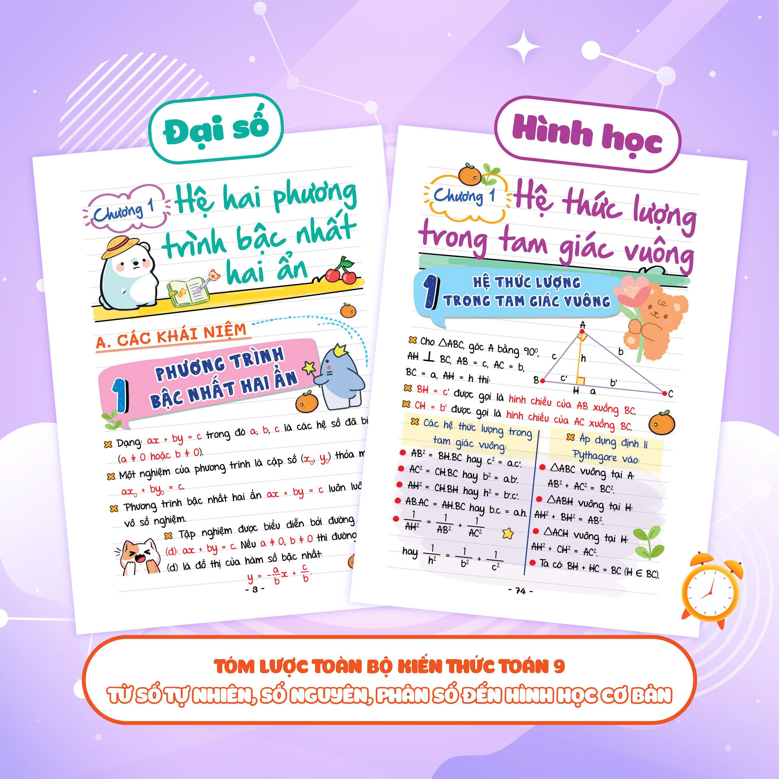 Mini Note - Siêu Gọn, Siêu Nhớ Toán 9 - Ảnh 6