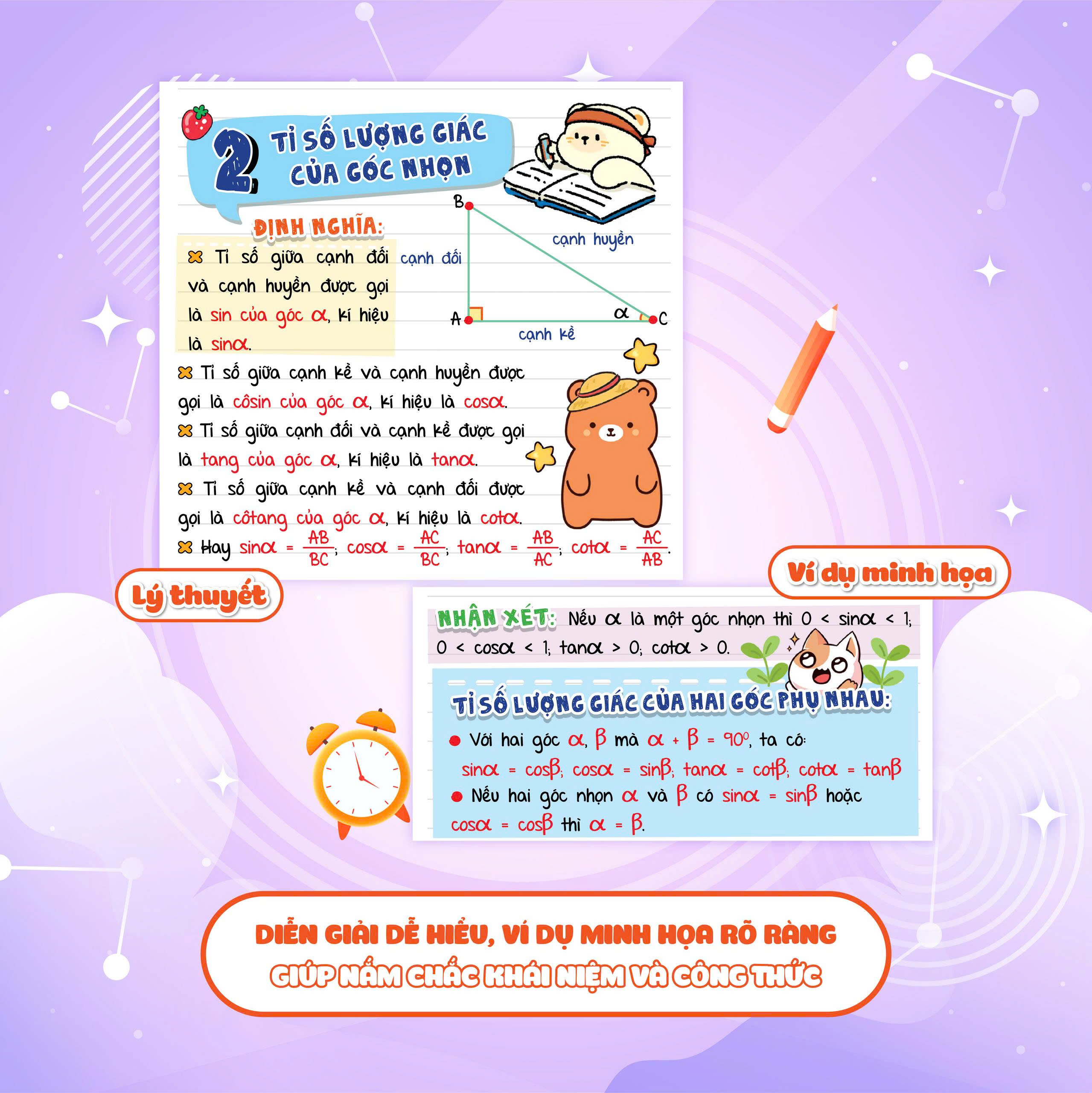 Mini Note - Siêu Gọn, Siêu Nhớ Toán 9 - Ảnh 7