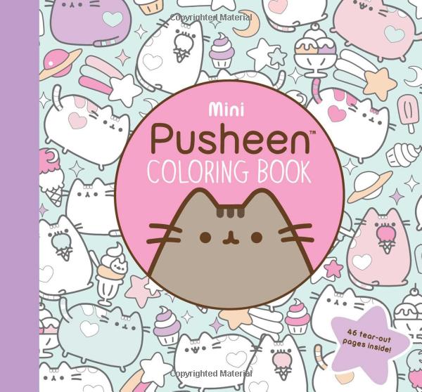 mini pusheen coloring book (a pusheen book) - Ảnh 2