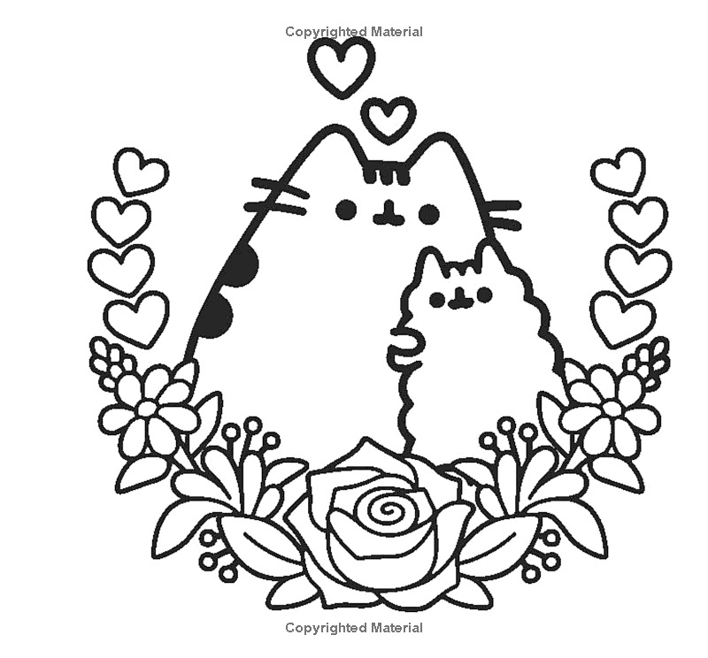 mini pusheen coloring book (a pusheen book) - Ảnh 6