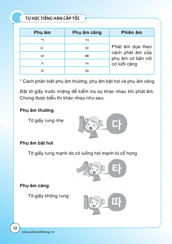 minjung - tự học tiếng hàn cấp tốc (tái bản 2019) - Ảnh 9