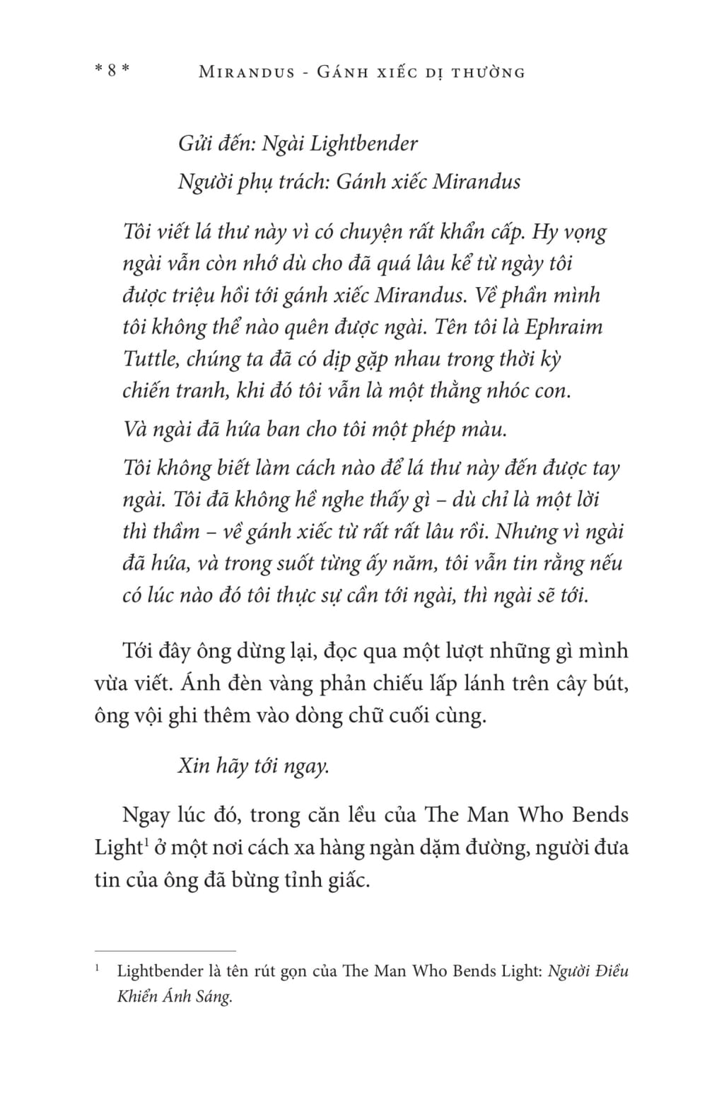 mirandus - gánh xiếc dị thường - Ảnh 10