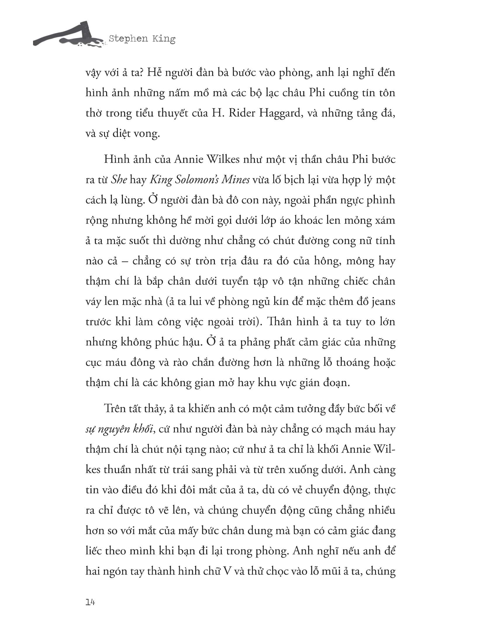 misery - chiếc máy đánh chữ đẫm máu ở vùng núi tuyết - Ảnh 15