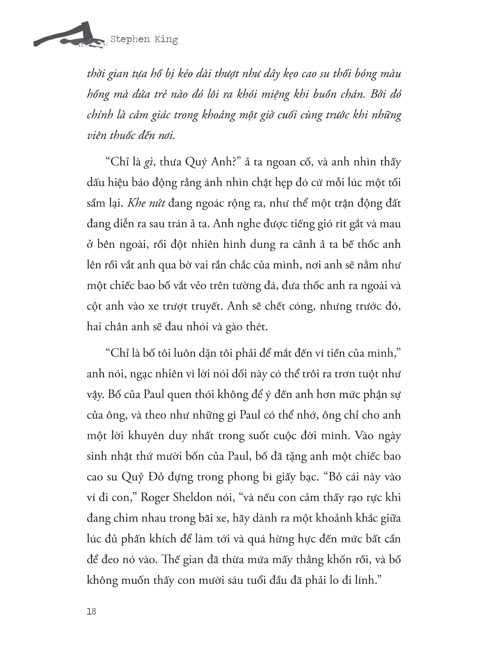 misery - chiếc máy đánh chữ đẫm máu ở vùng núi tuyết - Ảnh 19