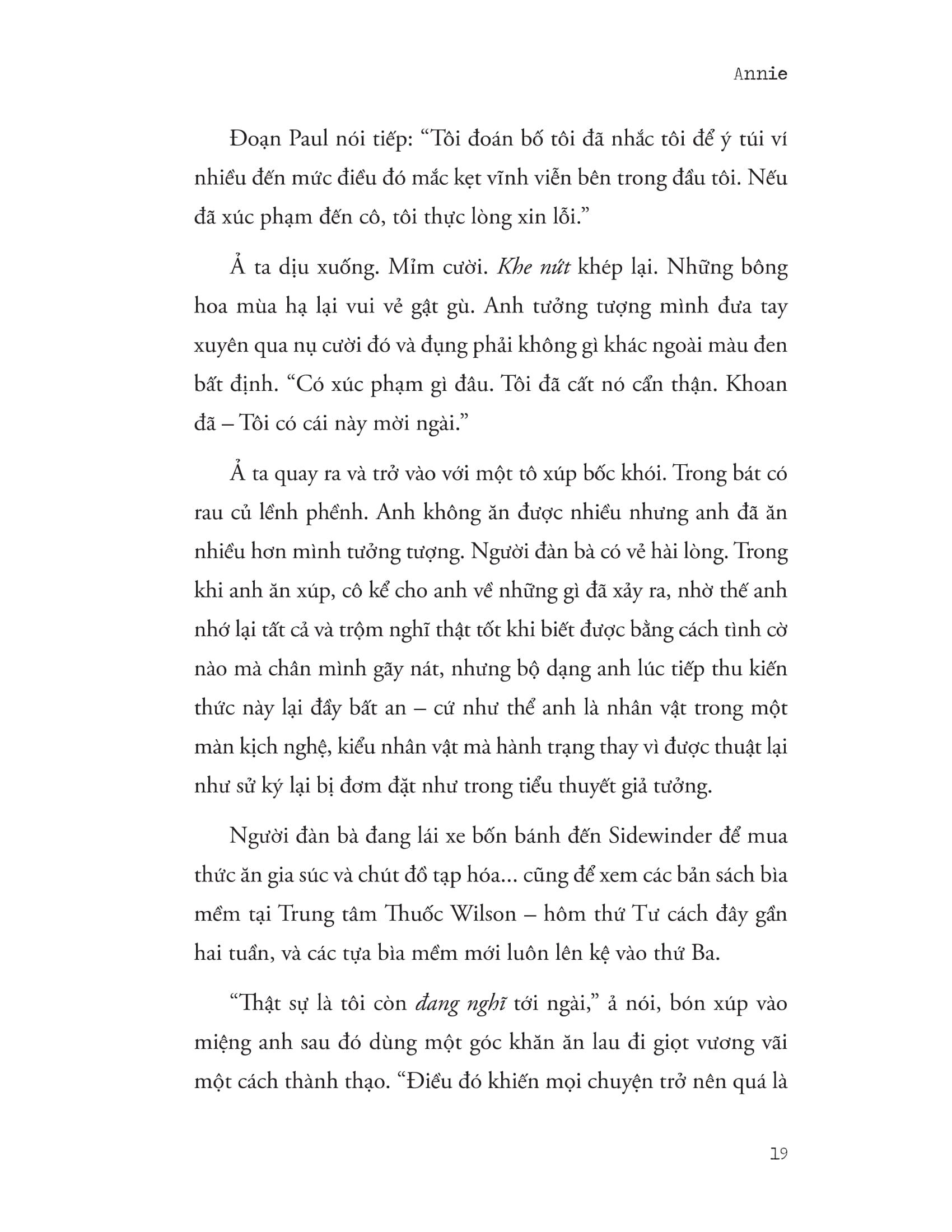 misery - chiếc máy đánh chữ đẫm máu ở vùng núi tuyết - Ảnh 20