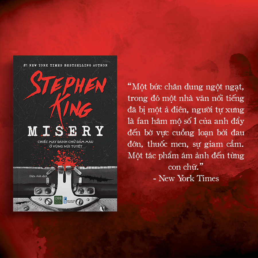 misery - chiếc máy đánh chữ đẫm máu ở vùng núi tuyết - Ảnh 3