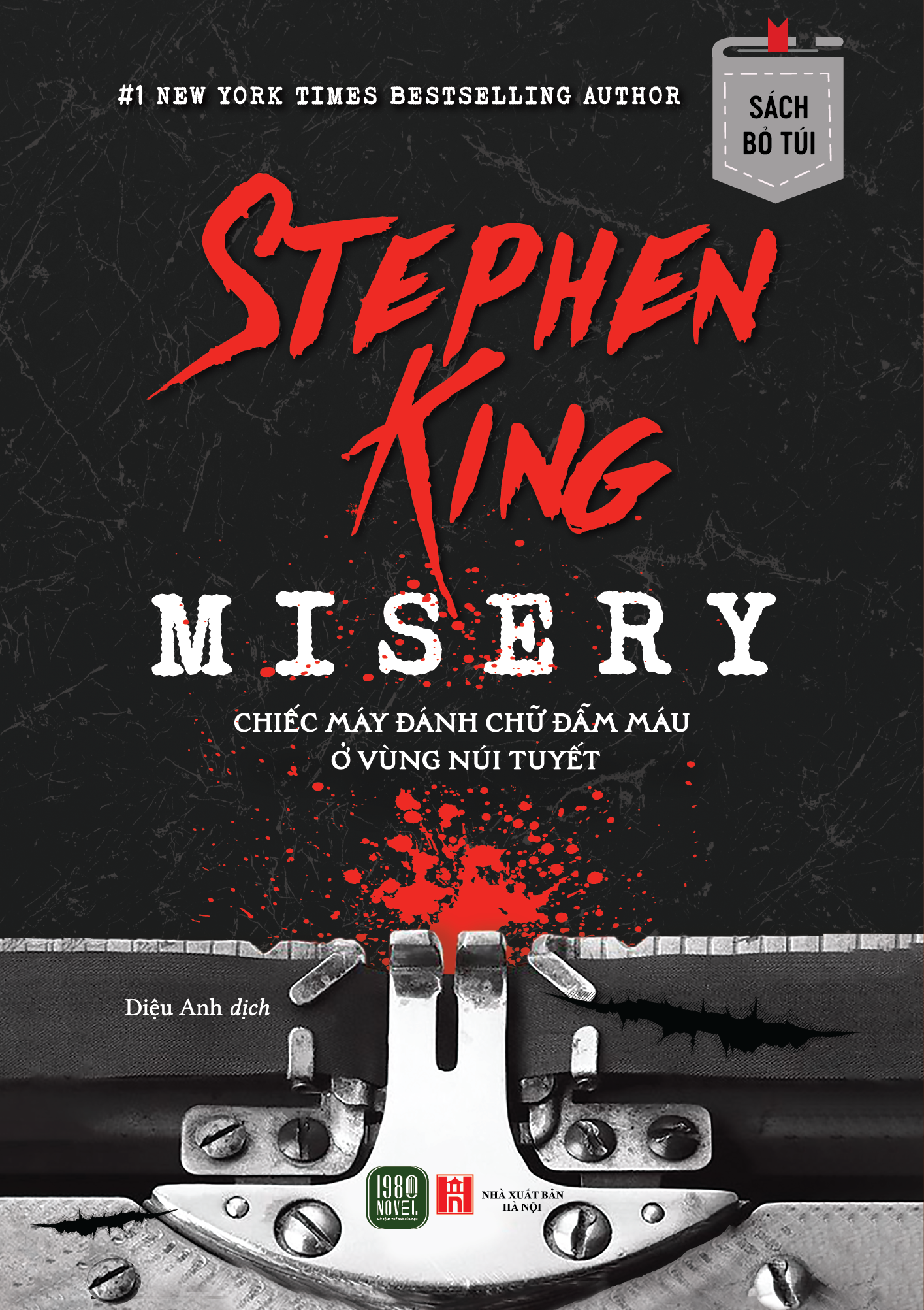 Misery - Chiếc Máy Đánh Chữ Đẫm Máu Ở Vùng Núi Tuyết - Sách Bỏ Túi - Ảnh 2