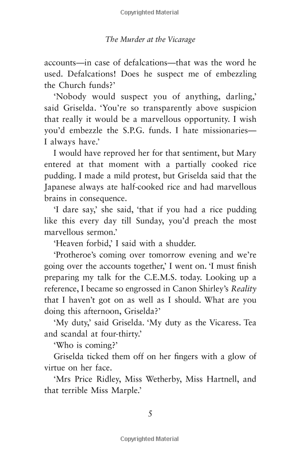 miss marple - the murder at the vicarage - Ảnh 7