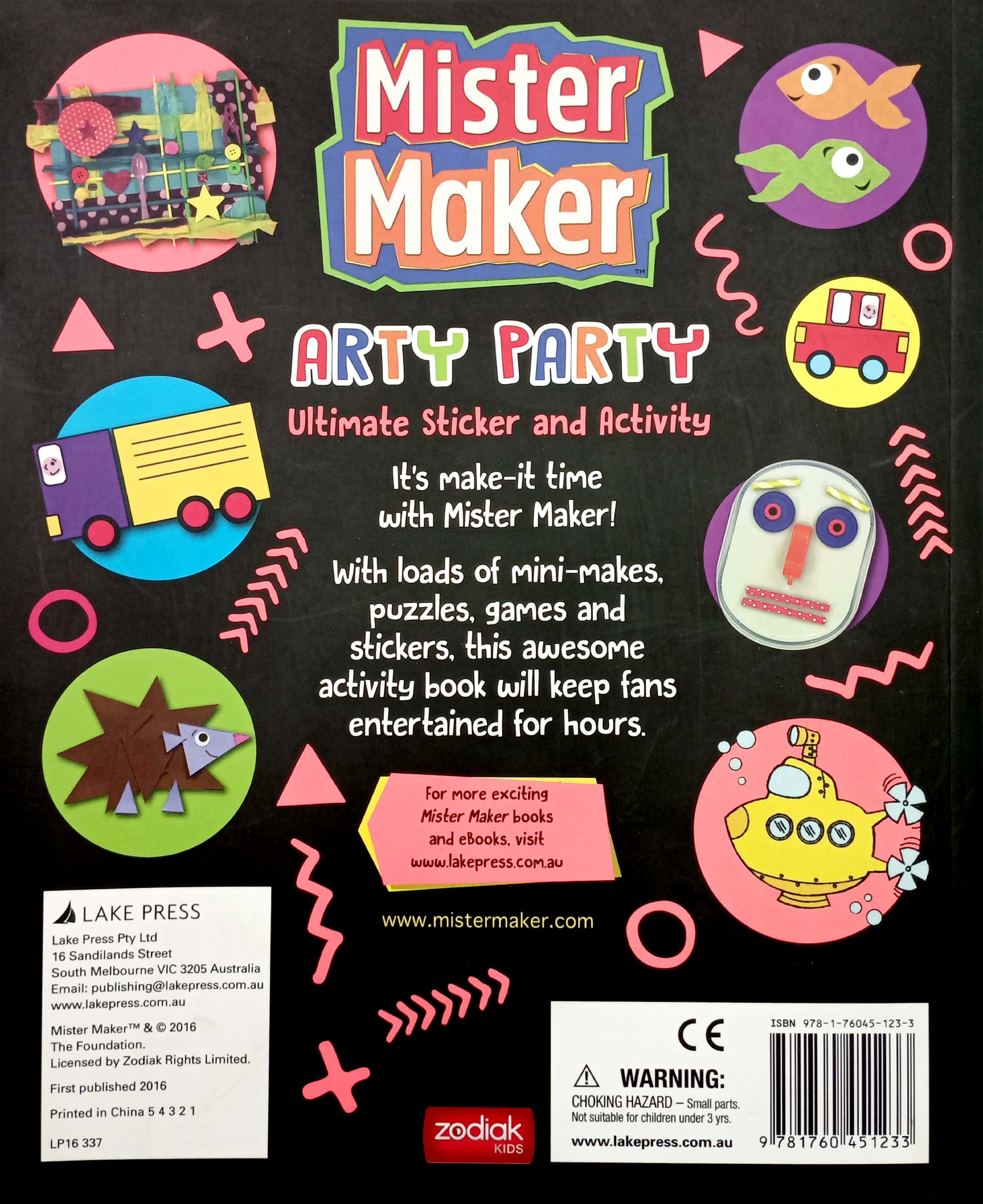 mister maker giant sticker and activity book - Ảnh 6