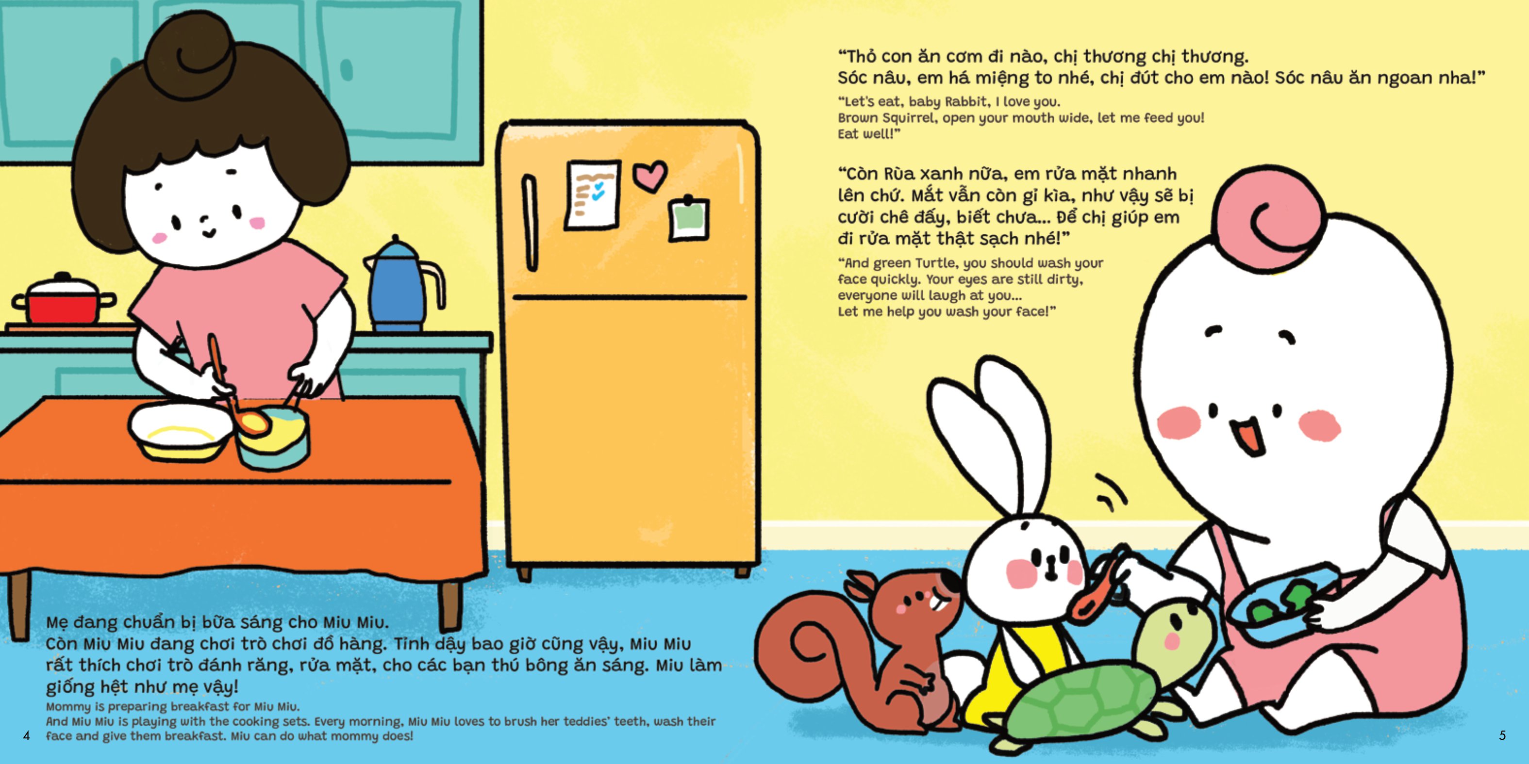 miu miu yêu mẹ - miu miu love mommy - cái ôm diệu kỳ của mẹ - mommy's magic hug - Ảnh 5