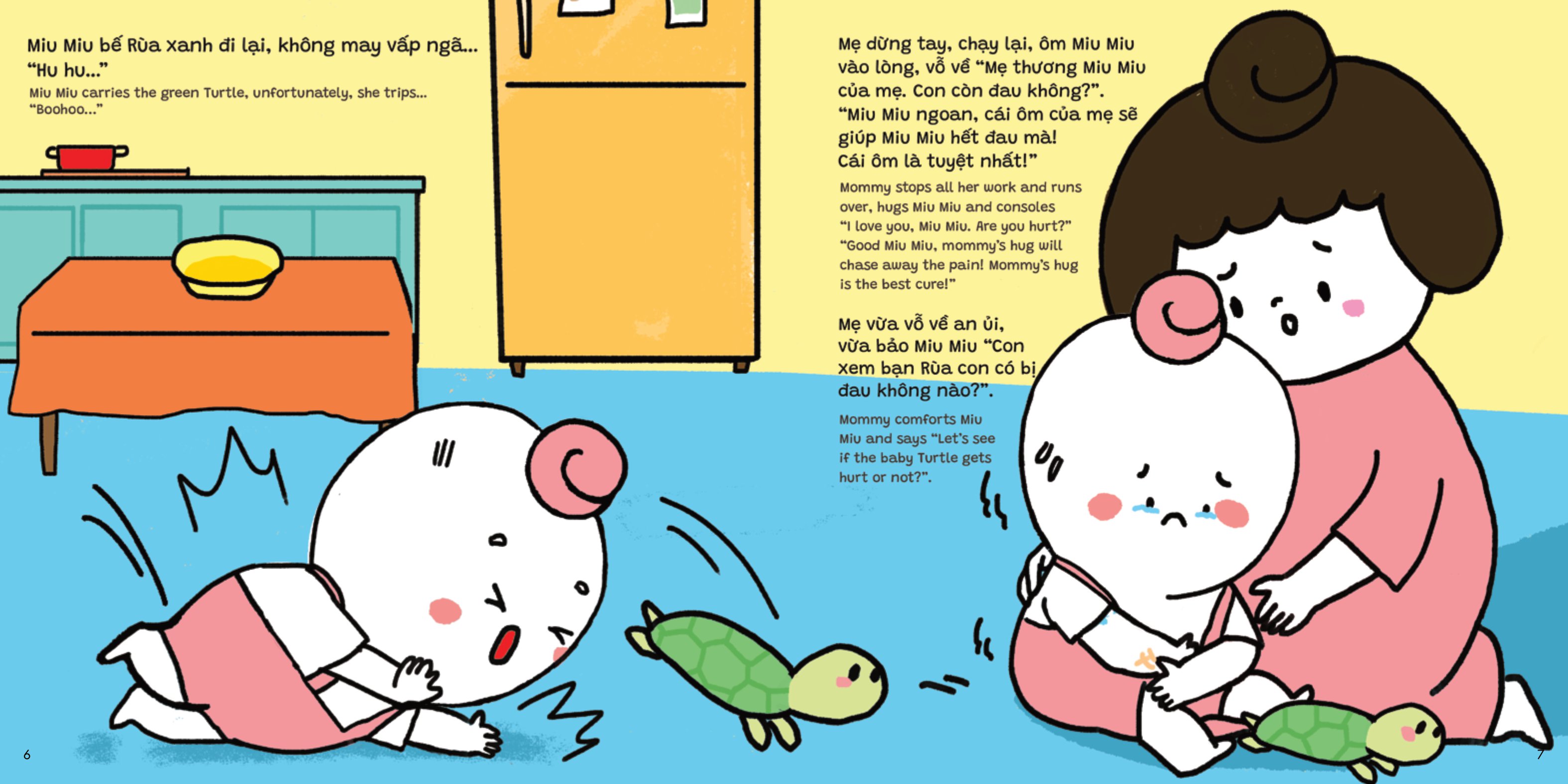 miu miu yêu mẹ - miu miu love mommy - cái ôm diệu kỳ của mẹ - mommy's magic hug - Ảnh 6