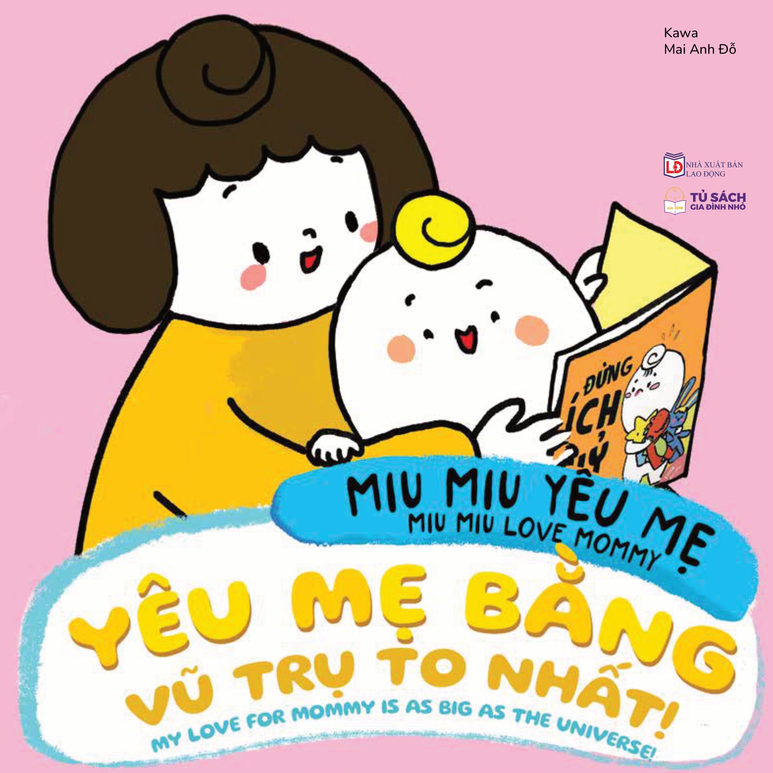 miu miu yêu mẹ - miu miu love mommy - yêu mẹ bằng vũ trụ to nhất! - my love for mommy is as big as the universe! - Ảnh 3