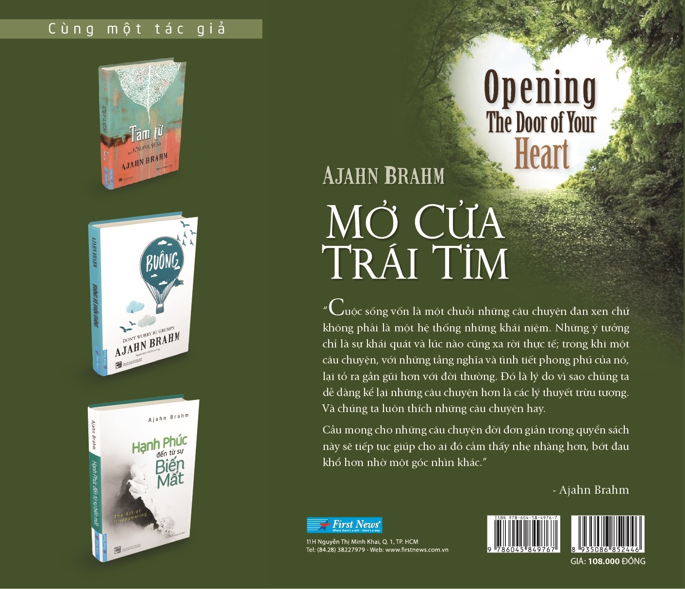 mở cửa trái tim - opening the door of your heart (tái bản 2020) - Ảnh 3