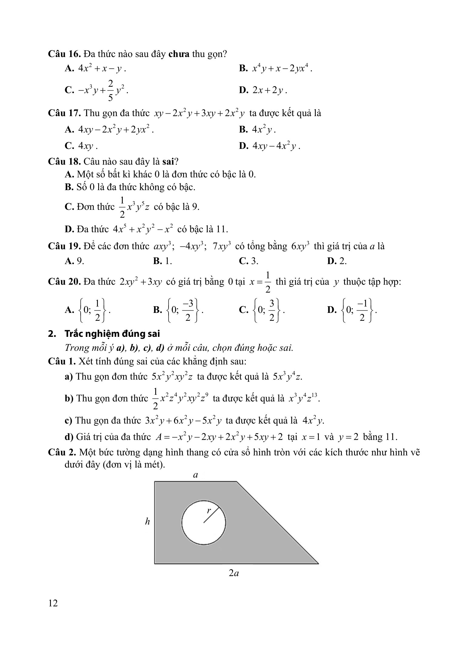 Mở Khóa Điểm Cao Toán 8 - Ảnh 12