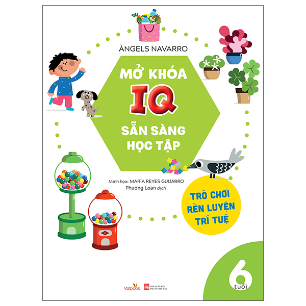 Mở Khóa IQ Sẵn Sàng Học Tập - Trò Chơi Rèn Luyện Trí Tuệ - 6 Tuổi