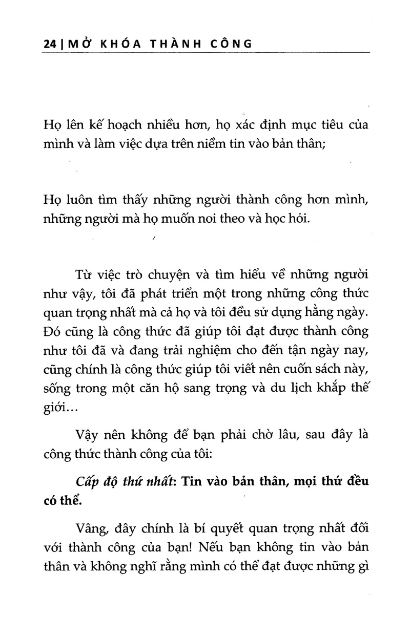 mở khóa thành công - bí quyết để luôn tràn đầy động lực và tự tin nhằm đạt được thành công bạn mơ ước - Ảnh 12