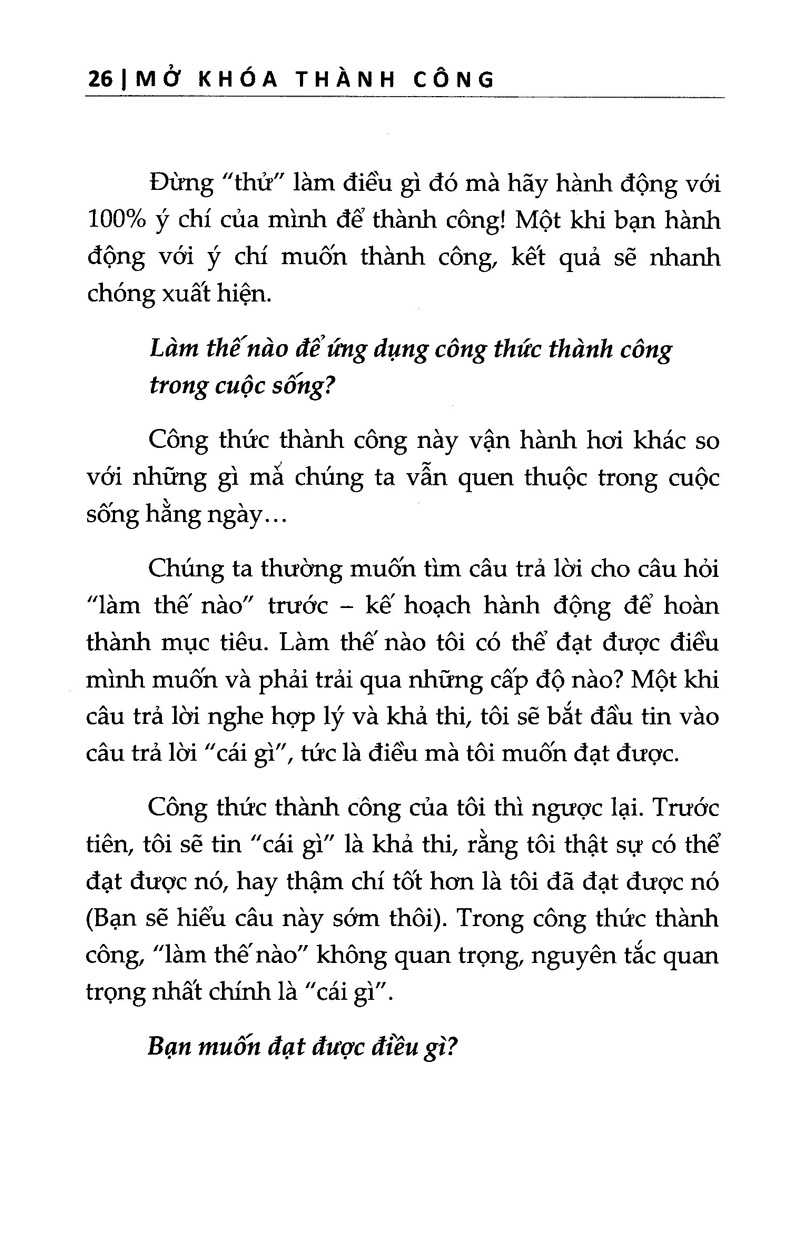mở khóa thành công - bí quyết để luôn tràn đầy động lực và tự tin nhằm đạt được thành công bạn mơ ước - Ảnh 14