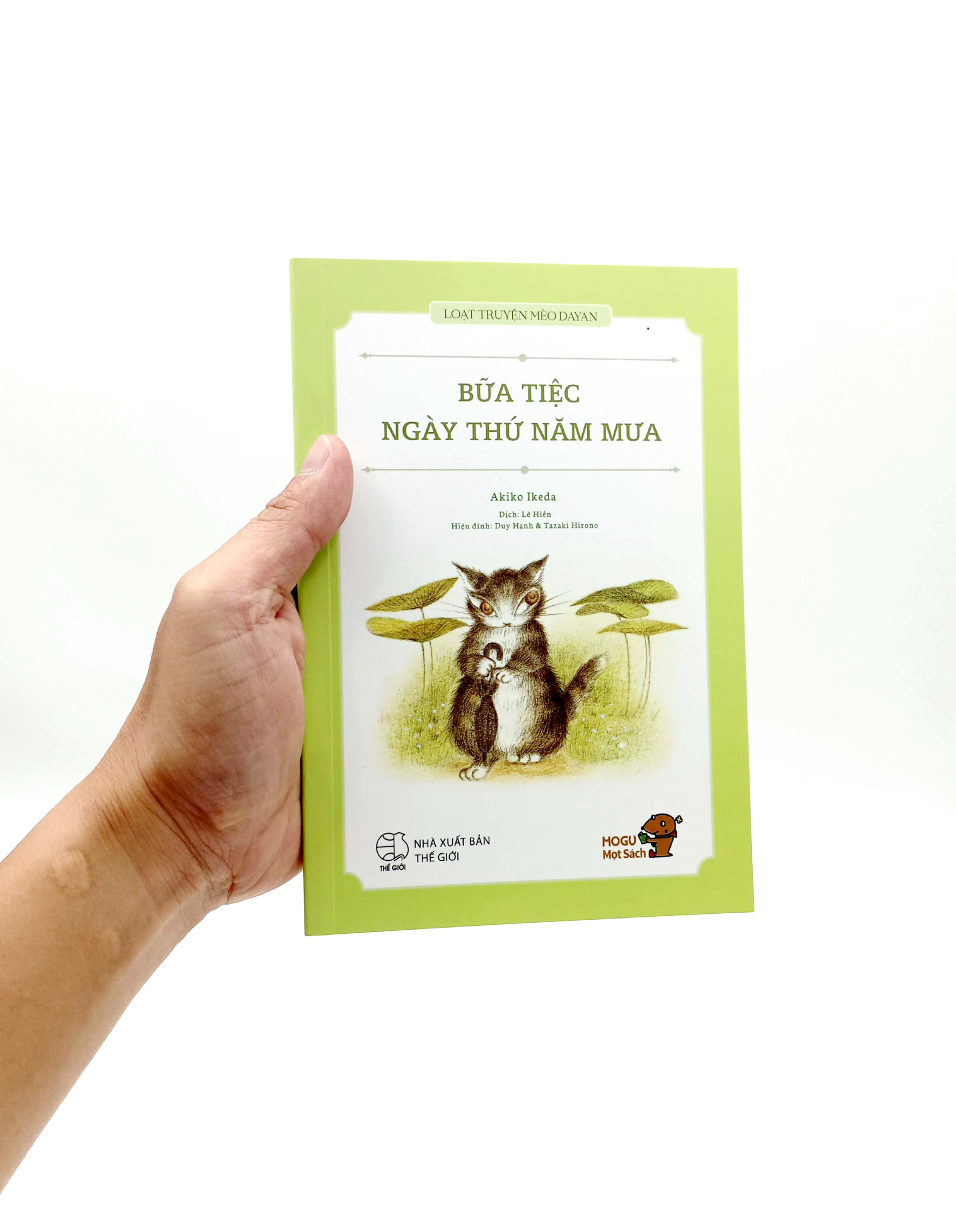 mogu mọt sách - loạt truyện mèo dayan - bữa tiệc ngày thứ năm mưa - Ảnh 7