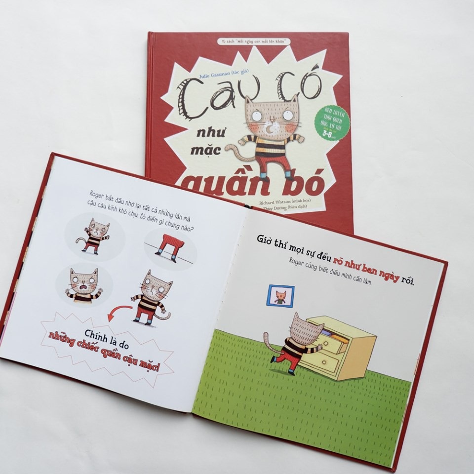 mỗi ngày con mỗi lớn khôn - cau có như mặc quần bó - Ảnh 2