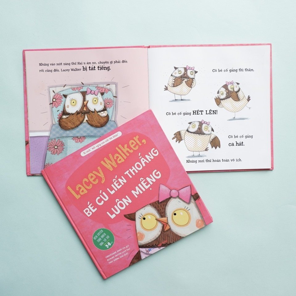 mỗi ngày con mỗi lớn khôn - lacey walker, bé cú liếng thoắng luôn miệng - Ảnh 2