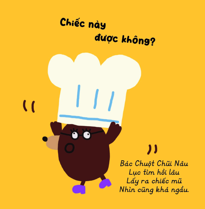 mỗi ngày là một ngày vui - chiếc mũ mới - Ảnh 6