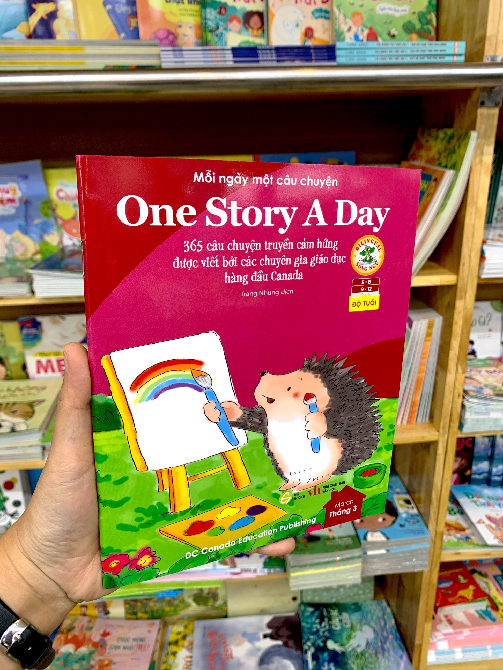 mỗi ngày một câu chuyện - one story a day - 365 câu chuyện truyền cảm hứng được viết bởi các chuyên gia giáo dục hàng đầu canada - tháng 3 - Ảnh 9