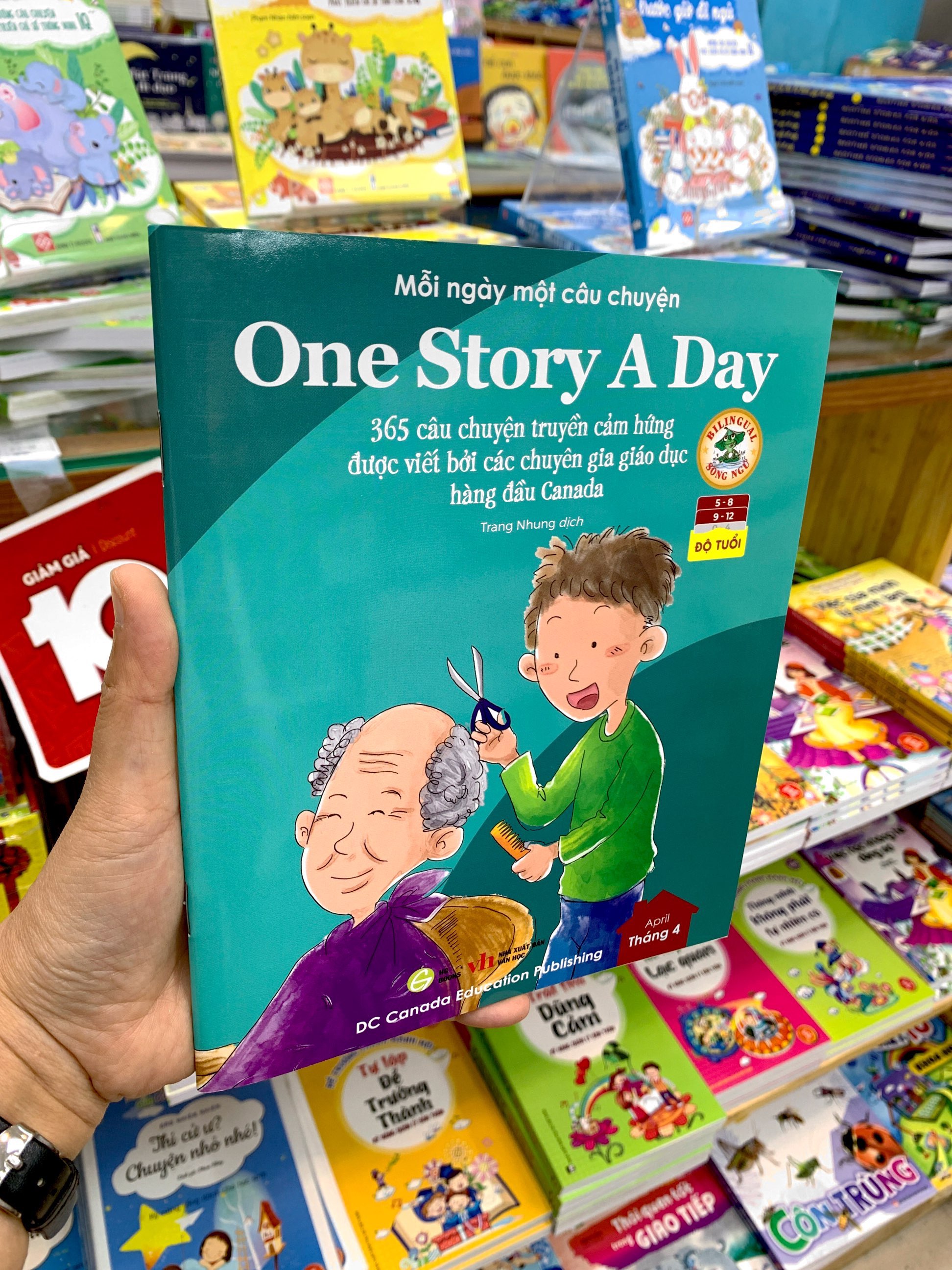 mỗi ngày một câu chuyện - one story a day - 365 câu chuyện truyền cảm hứng được viết bởi các chuyên gia giáo dục hàng đầu canada - tháng 4 - Ảnh 8