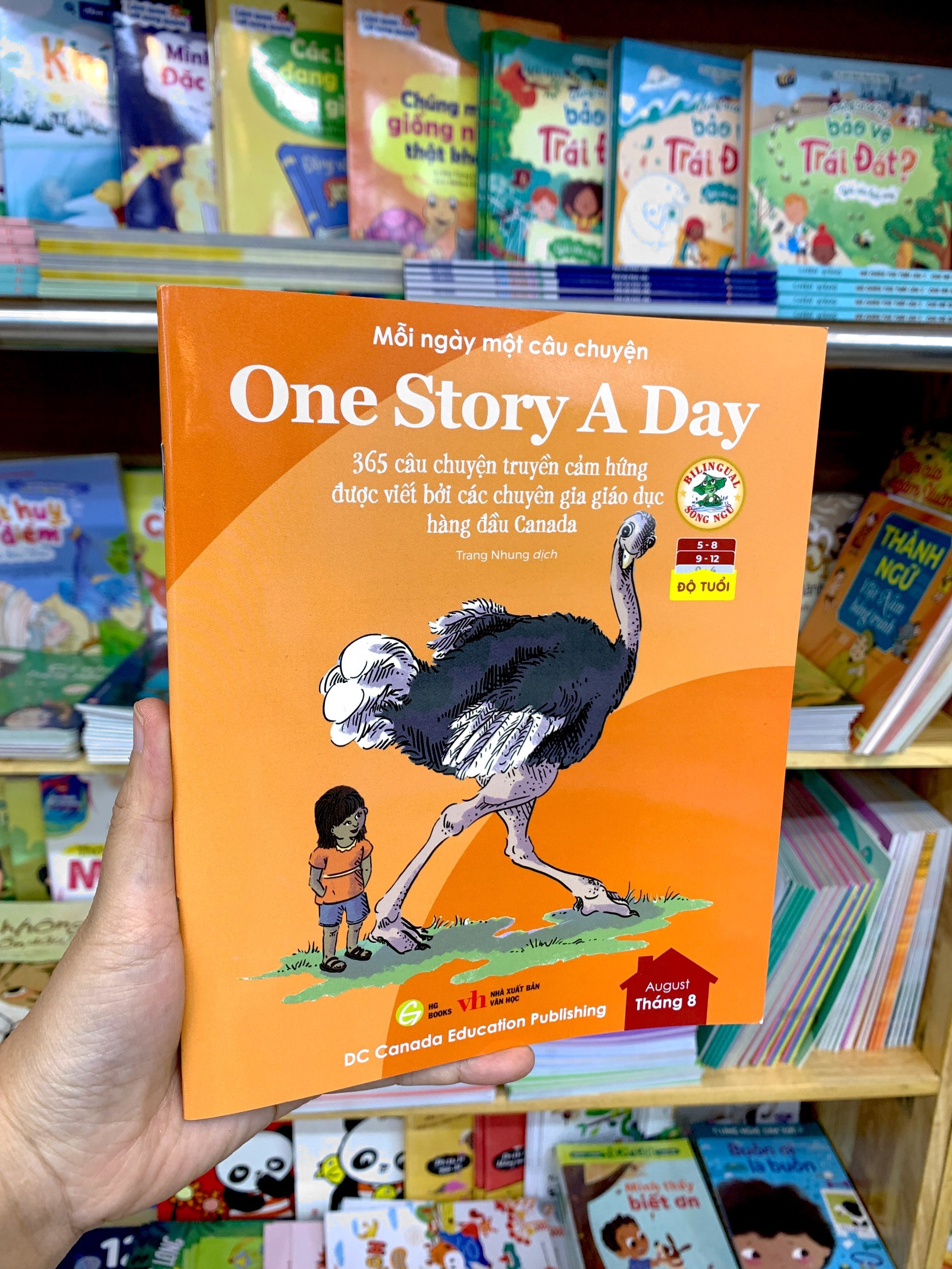 mỗi ngày một câu chuyện - one story a day - 365 câu chuyện truyền cảm hứng được viết bởi các chuyên gia giáo dục hàng đầu canada - tháng 8 - Ảnh 9