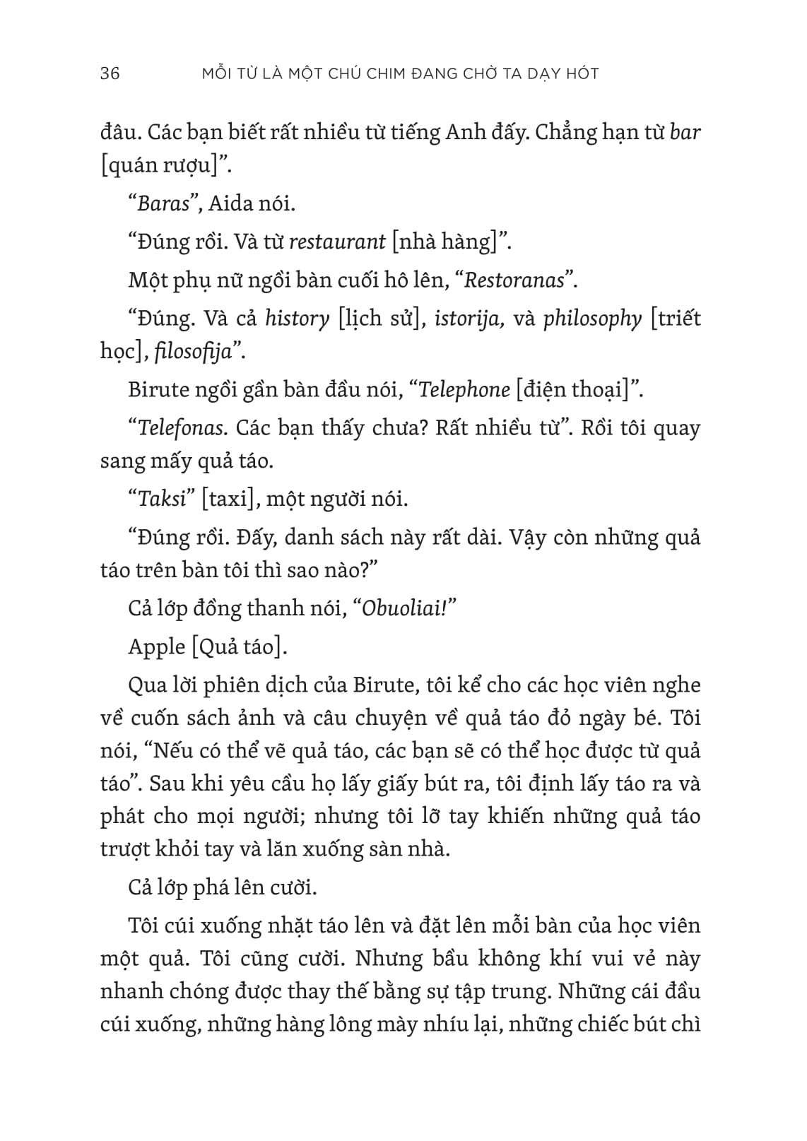 mỗi từ là một chú chim đang chờ ta dạy hót - Ảnh 13