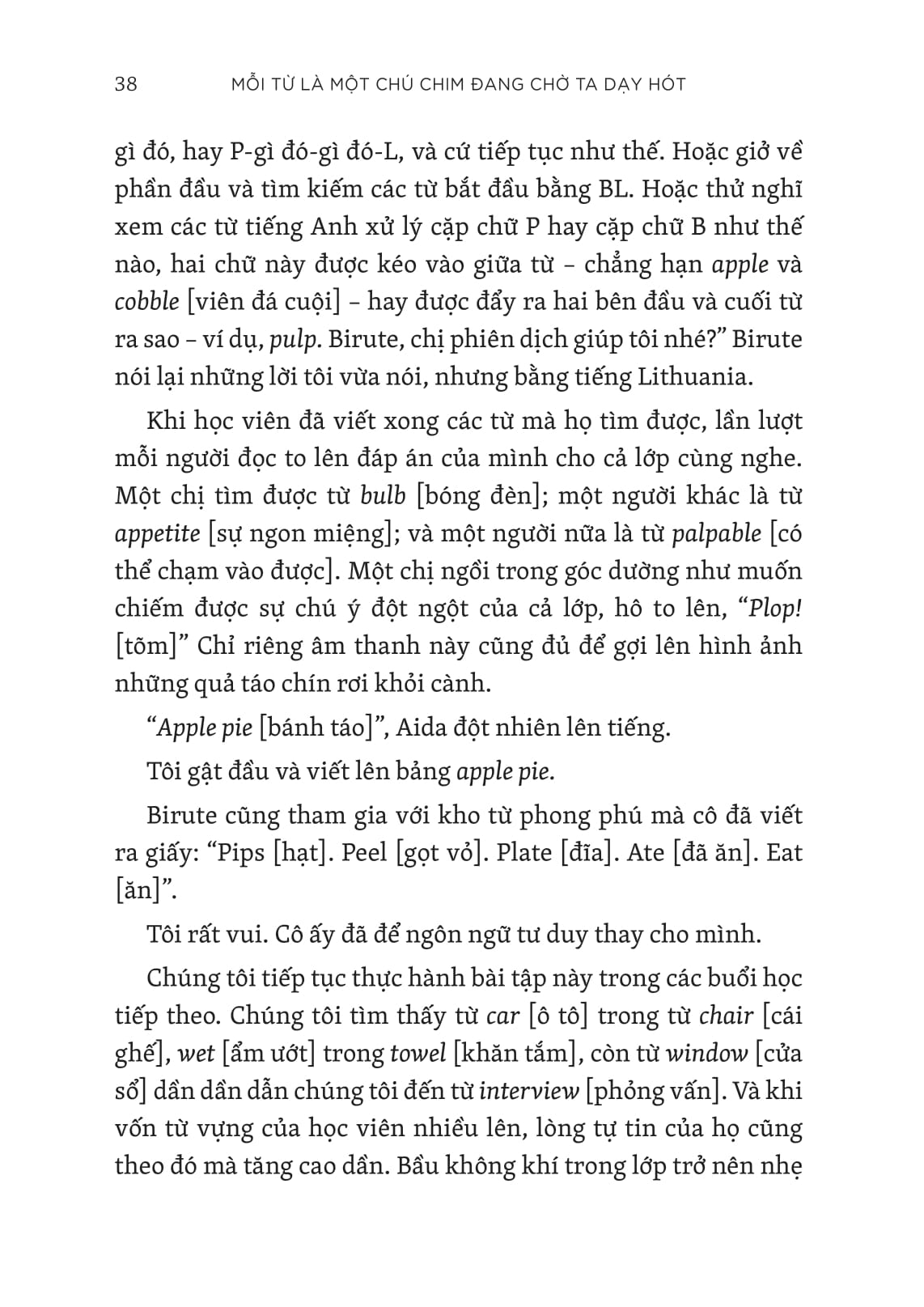 mỗi từ là một chú chim đang chờ ta dạy hót - Ảnh 15