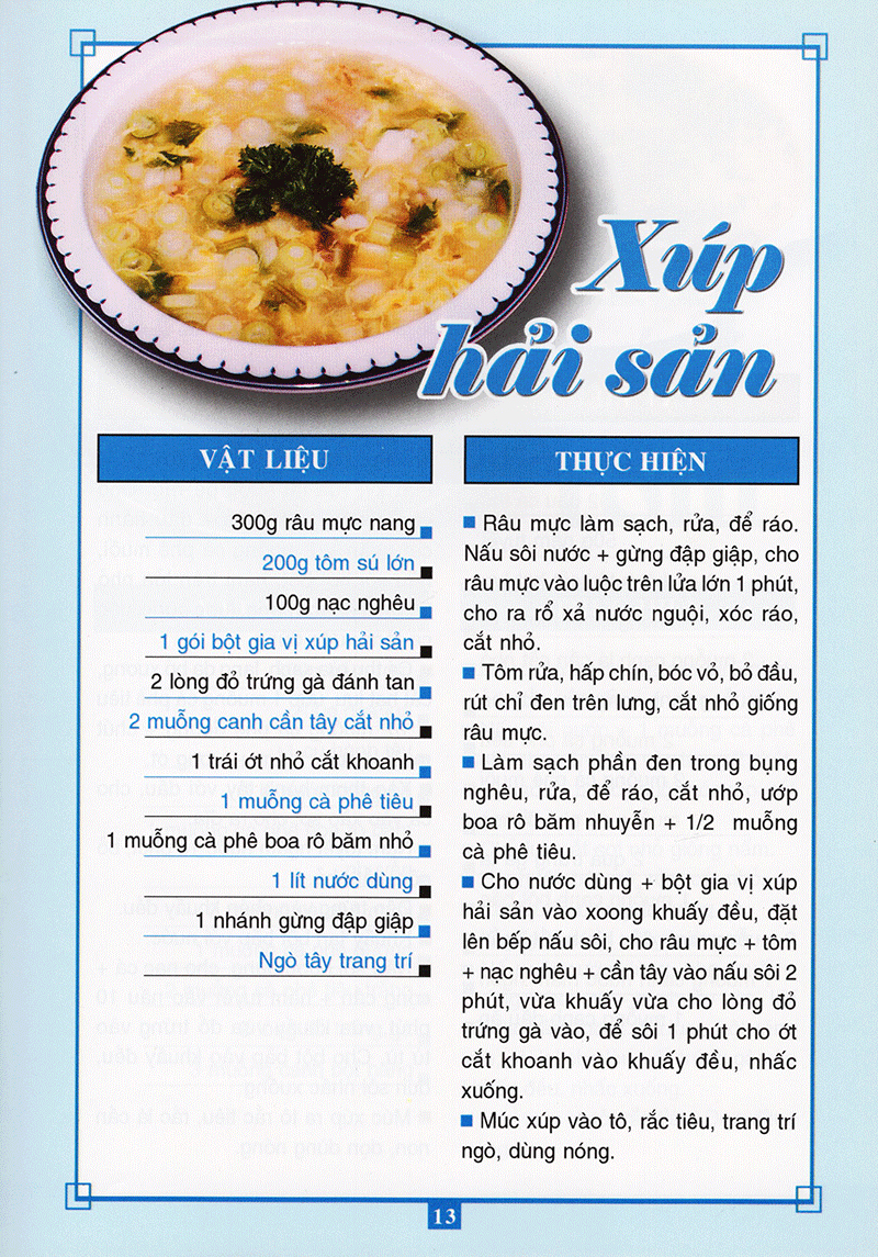 món ăn được ưa thích - món xúp - Ảnh 13