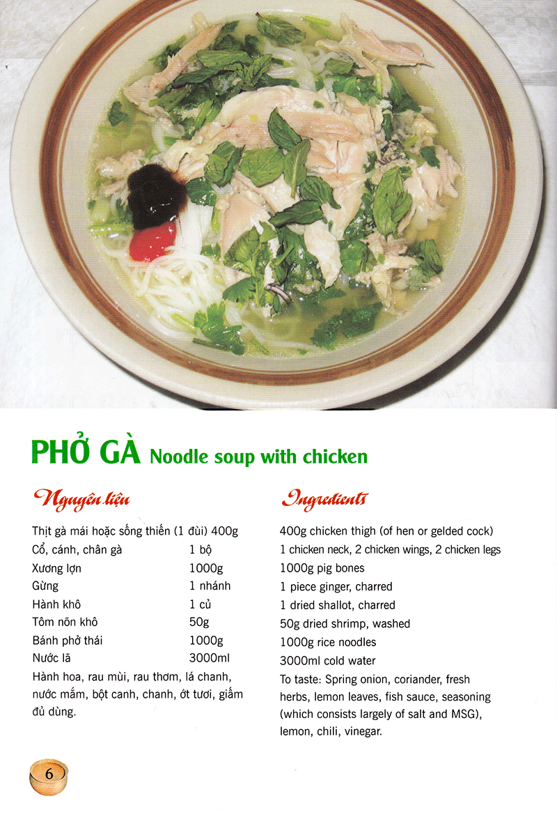 Món Ăn Việt Nam - Vietnamese Cuisine (Song Ngữ Việt-Anh) - Ảnh 5