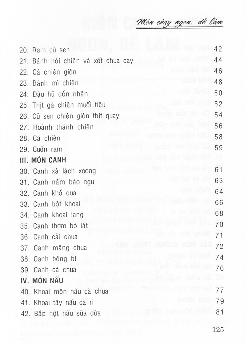 món chay ngon, dễ làm (tái bản 2014) - Ảnh 4