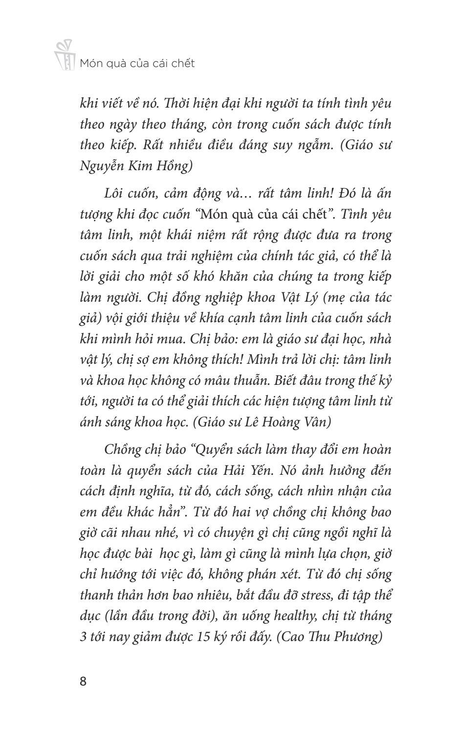 món quà của cái chết - bản chất của cái chết, cuộc sống và tình yêu - Ảnh 10