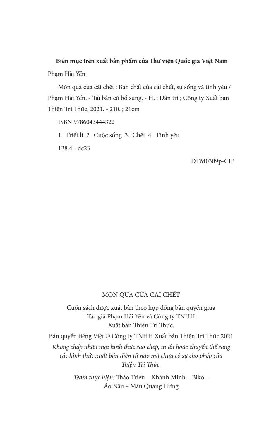 món quà của cái chết - bản chất của cái chết, cuộc sống và tình yêu - Ảnh 4
