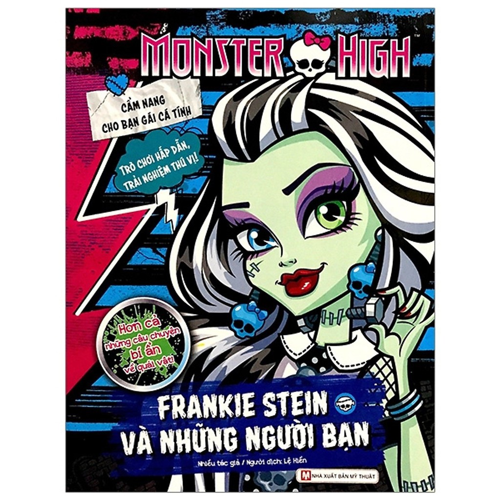 monster high - cẩm nang bạn gái cá tính - frankie stein và những người bạn - Ảnh 2