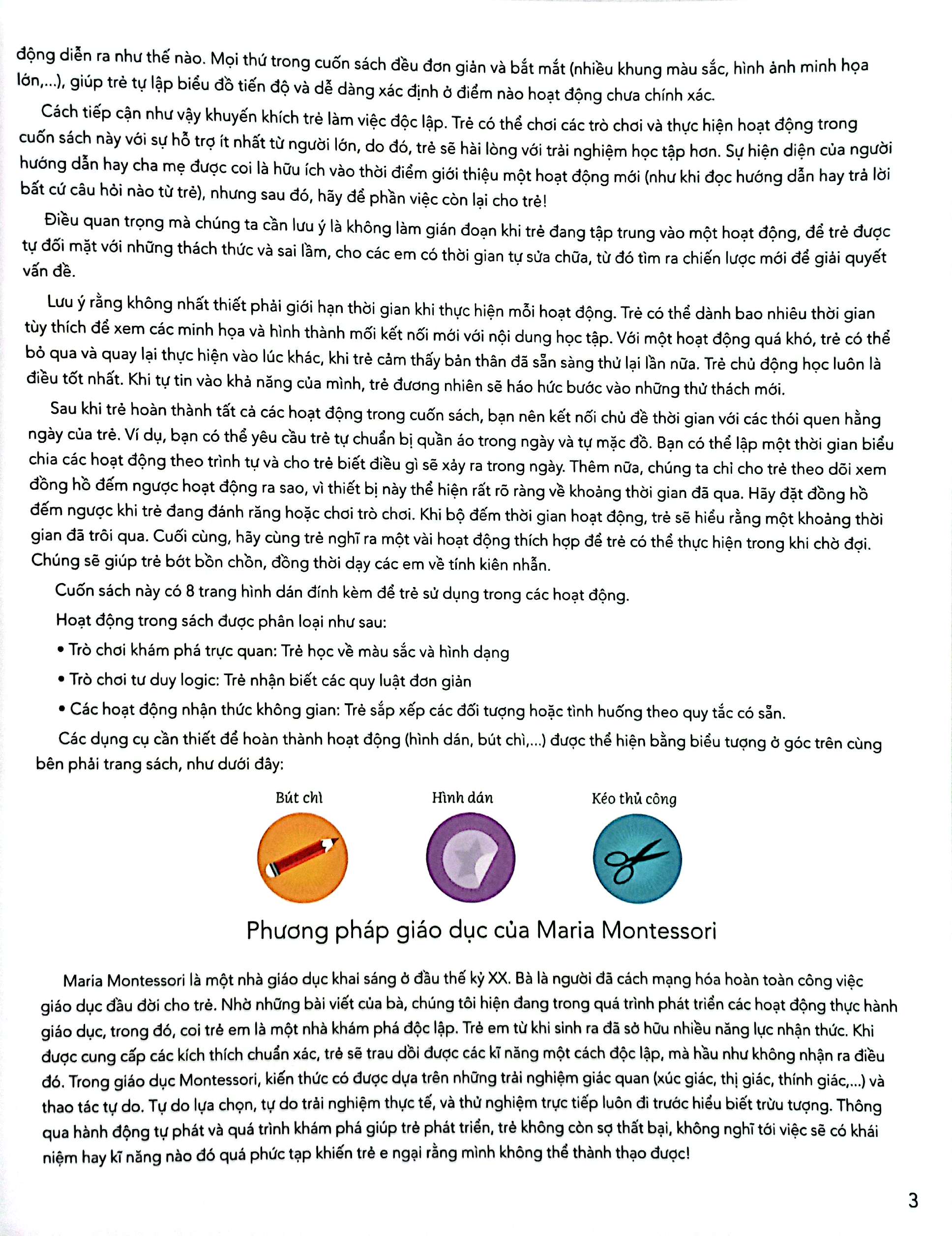 montessori - cuốn sách đầu tiên về thời gian dành cho trẻ - Ảnh 4