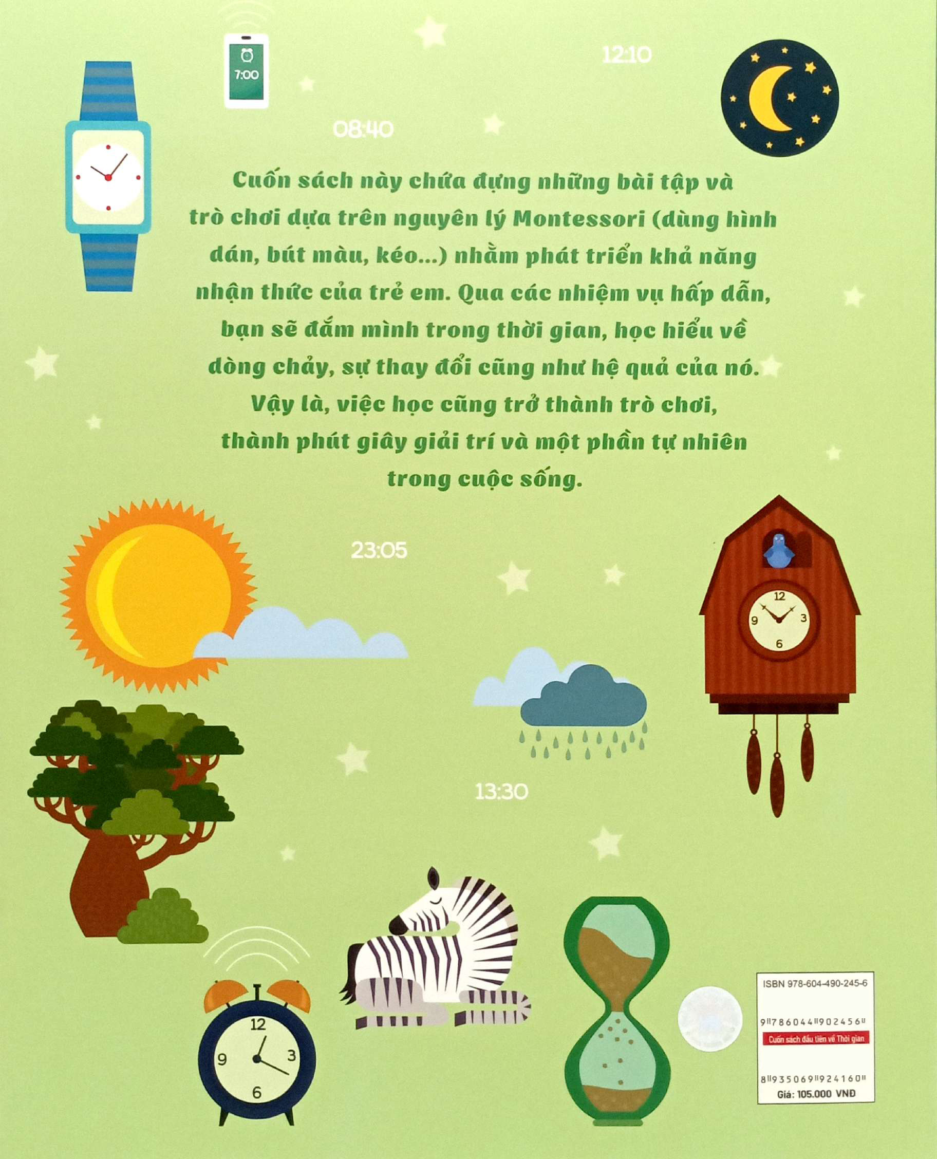 montessori - cuốn sách đầu tiên về thời gian dành cho trẻ - Ảnh 6
