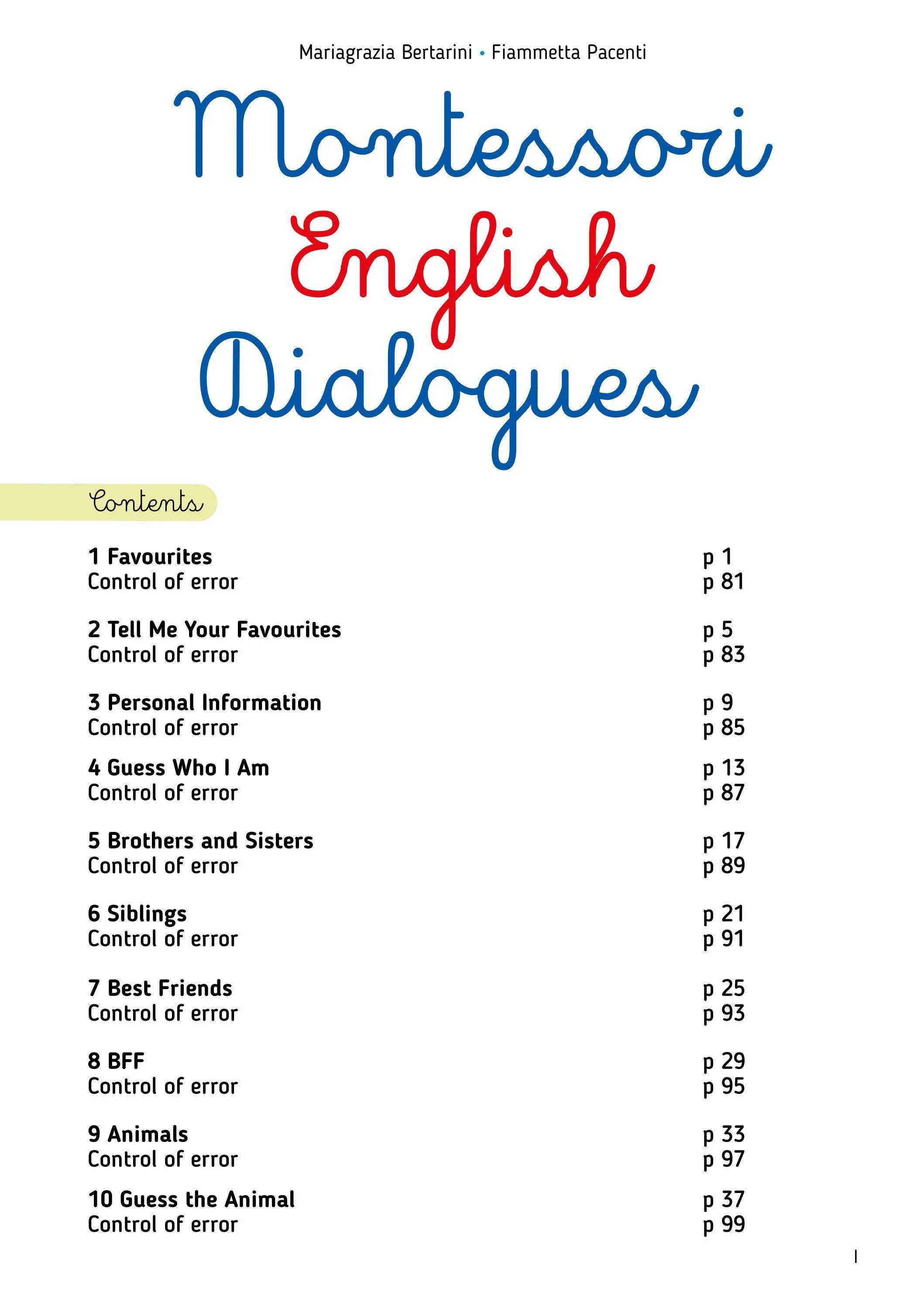 montessori english dialogues - Ảnh 4