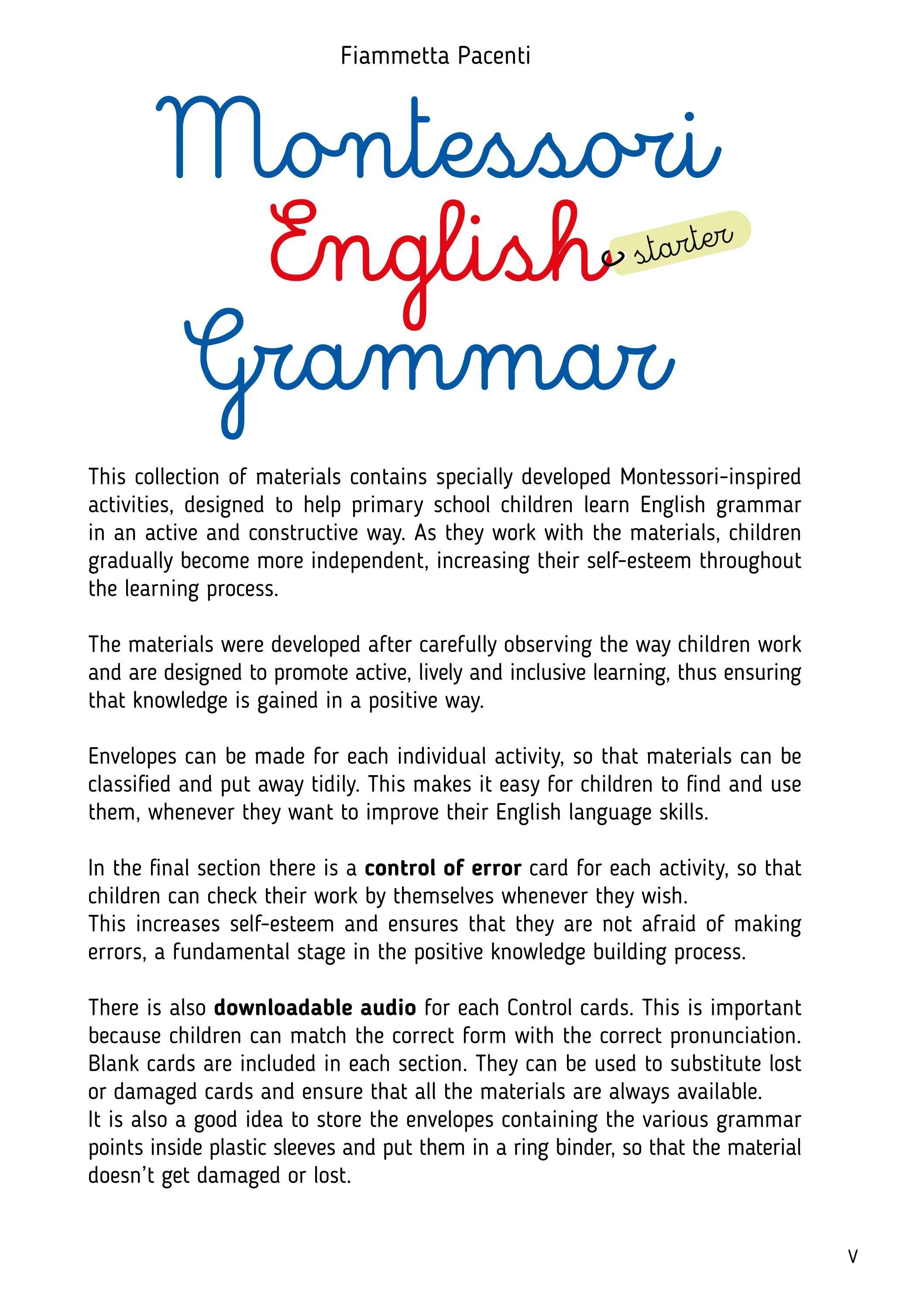 montessori english grammar - Ảnh 7
