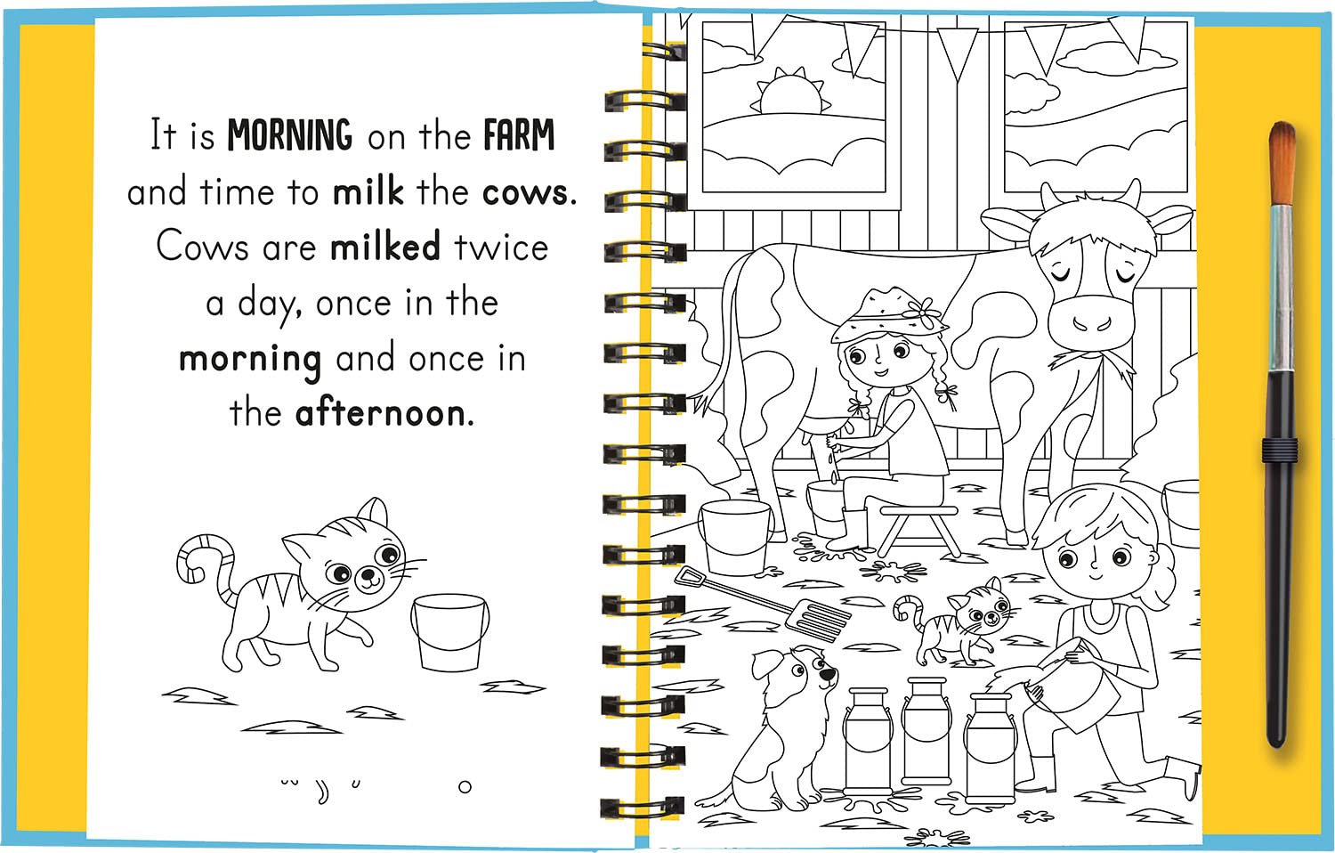 moo and baa - farm (magic water colouring) - Ảnh 3