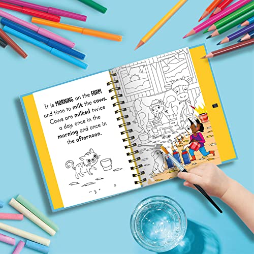 moo and baa - farm (magic water colouring) - Ảnh 5