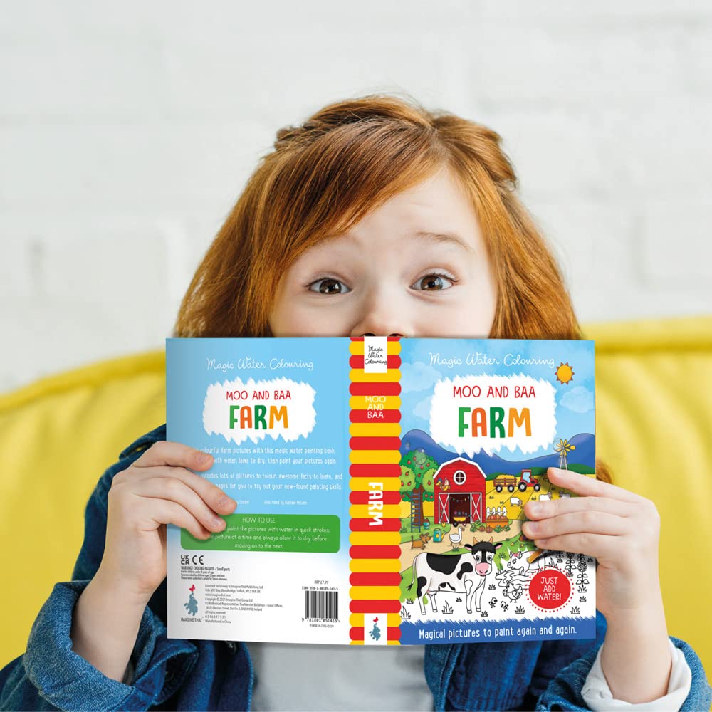 moo and baa - farm (magic water colouring) - Ảnh 6