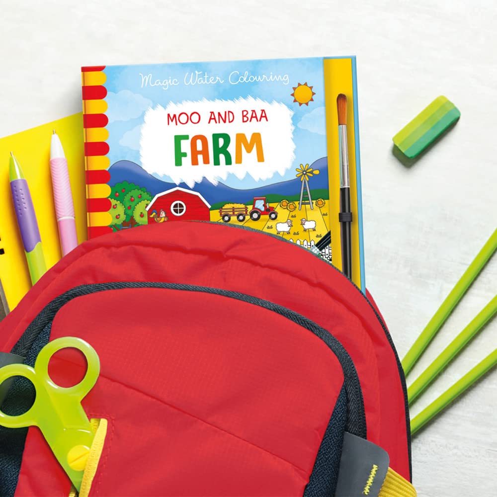 moo and baa - farm (magic water colouring) - Ảnh 7