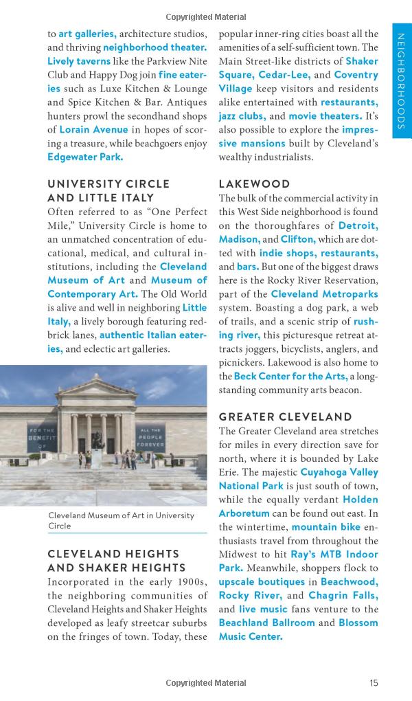 moon cleveland (third edition) (travel guide) - Ảnh 13