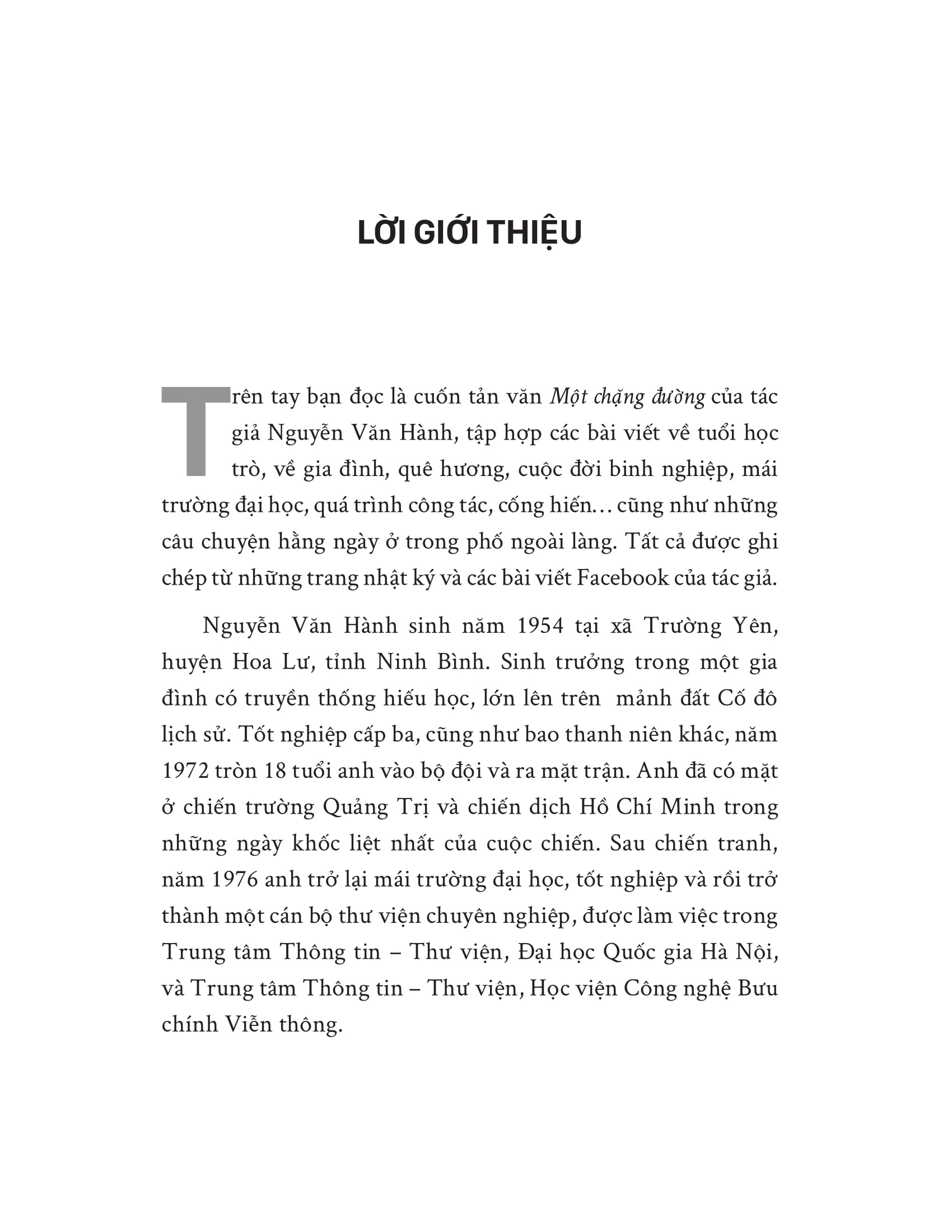 Một Chặng Đường (Nhớ Và Ghi Chép) - Ảnh 6