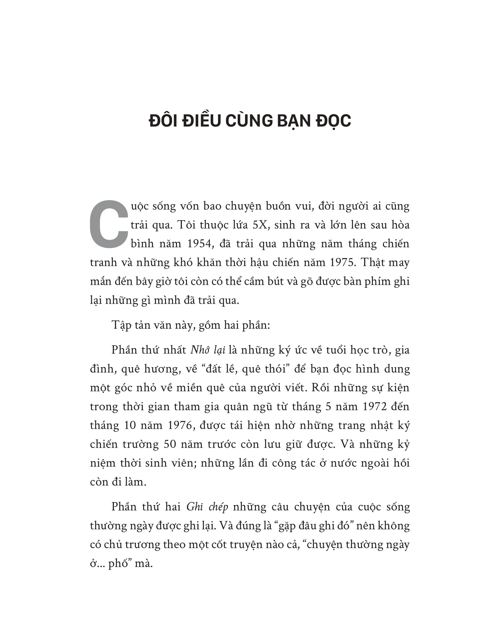 Một Chặng Đường (Nhớ Và Ghi Chép) - Ảnh 9